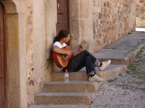 Lonely guitar